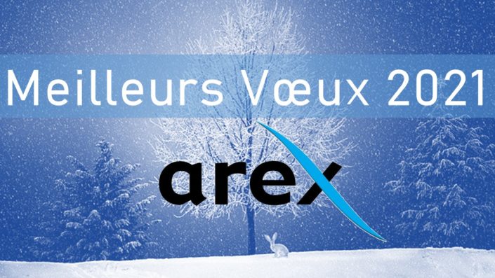 signature image voeux 2021 Arex vous adresse ses meilleurs vœux 2021